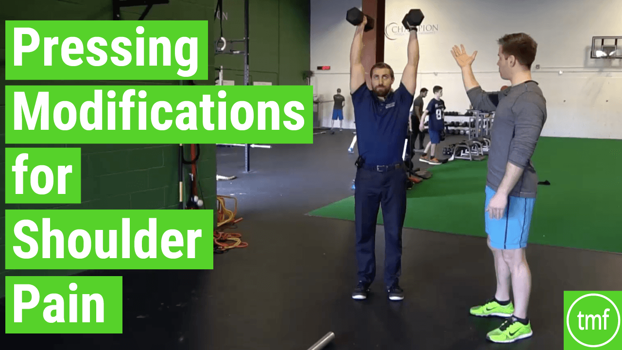 How to Modify Overhead Pressing for Shoulder Pain - FITNESS PAIN FREE