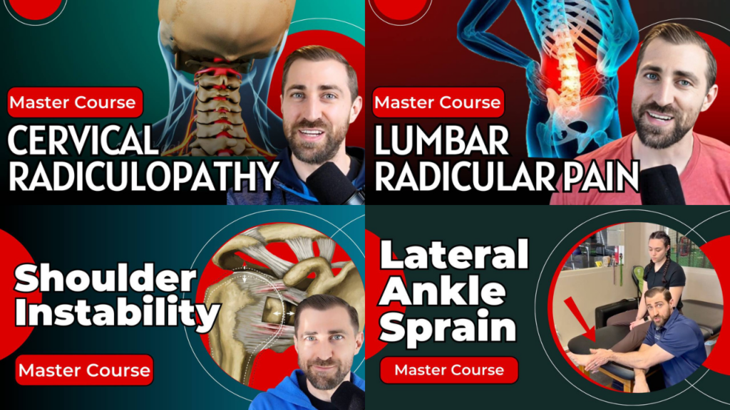 FPF Insiders Academy Master Courses: Cervical Radiculopathy, Lumbar Radicular Pain, Shoulder Instability, Lateral Ankle Sprain